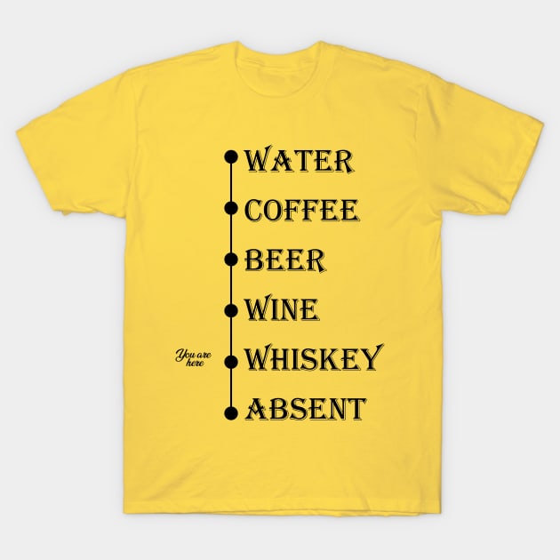 Whiskey You Are Here T-Shirt by trendybestgift